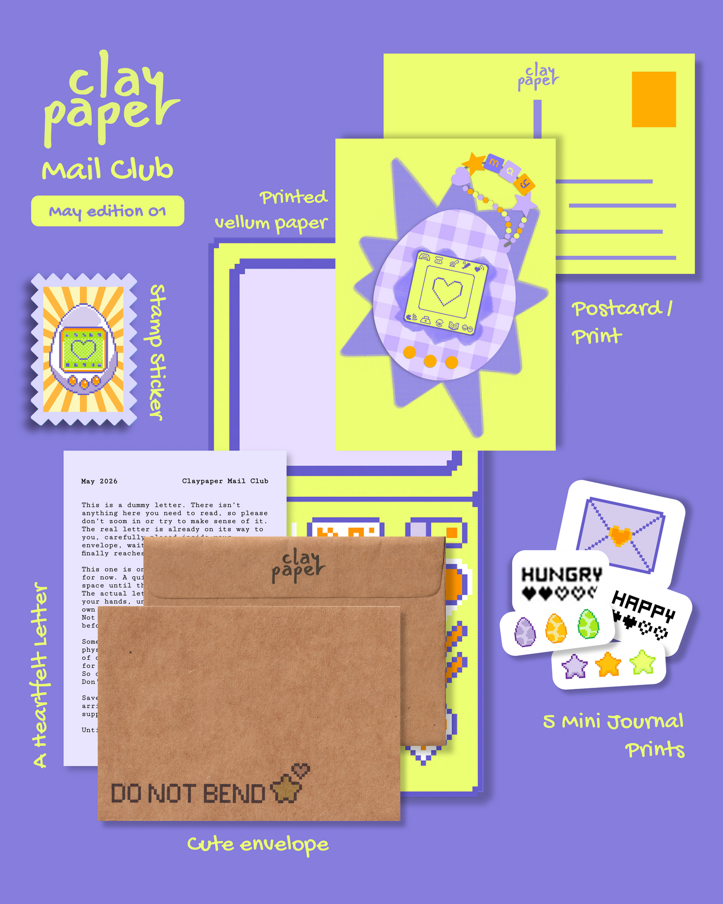 Catch-Up - Claypaper Mail Club (May Edition)