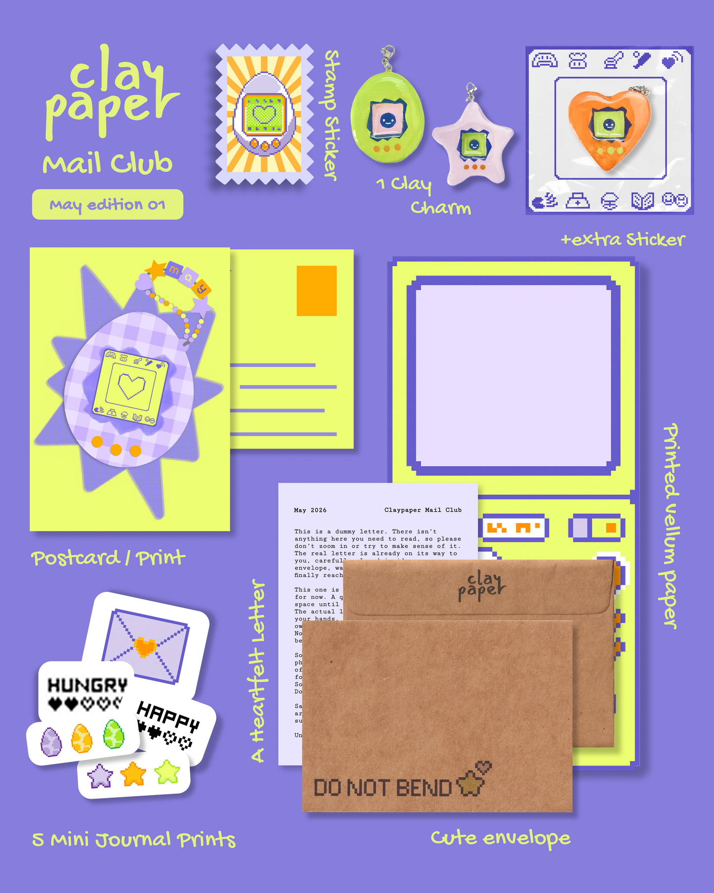 Catch-Up - Claypaper Mail Club (May Edition)