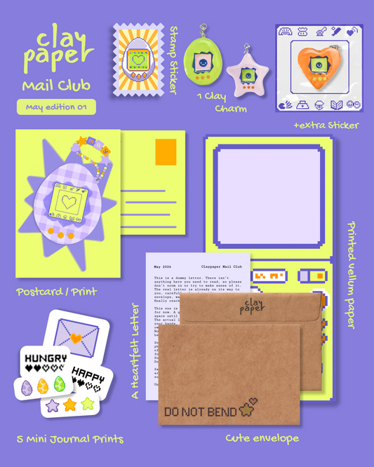 Catch-Up - Claypaper Mail Club (May Edition)