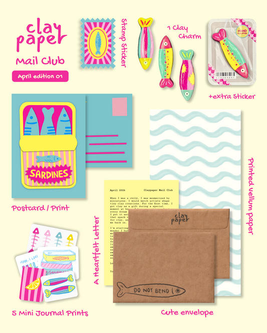 Catch-Up - Claypaper Mail Club (April Edition)