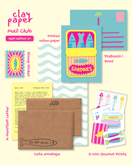 Catch-Up - Claypaper Mail Club (April Edition)